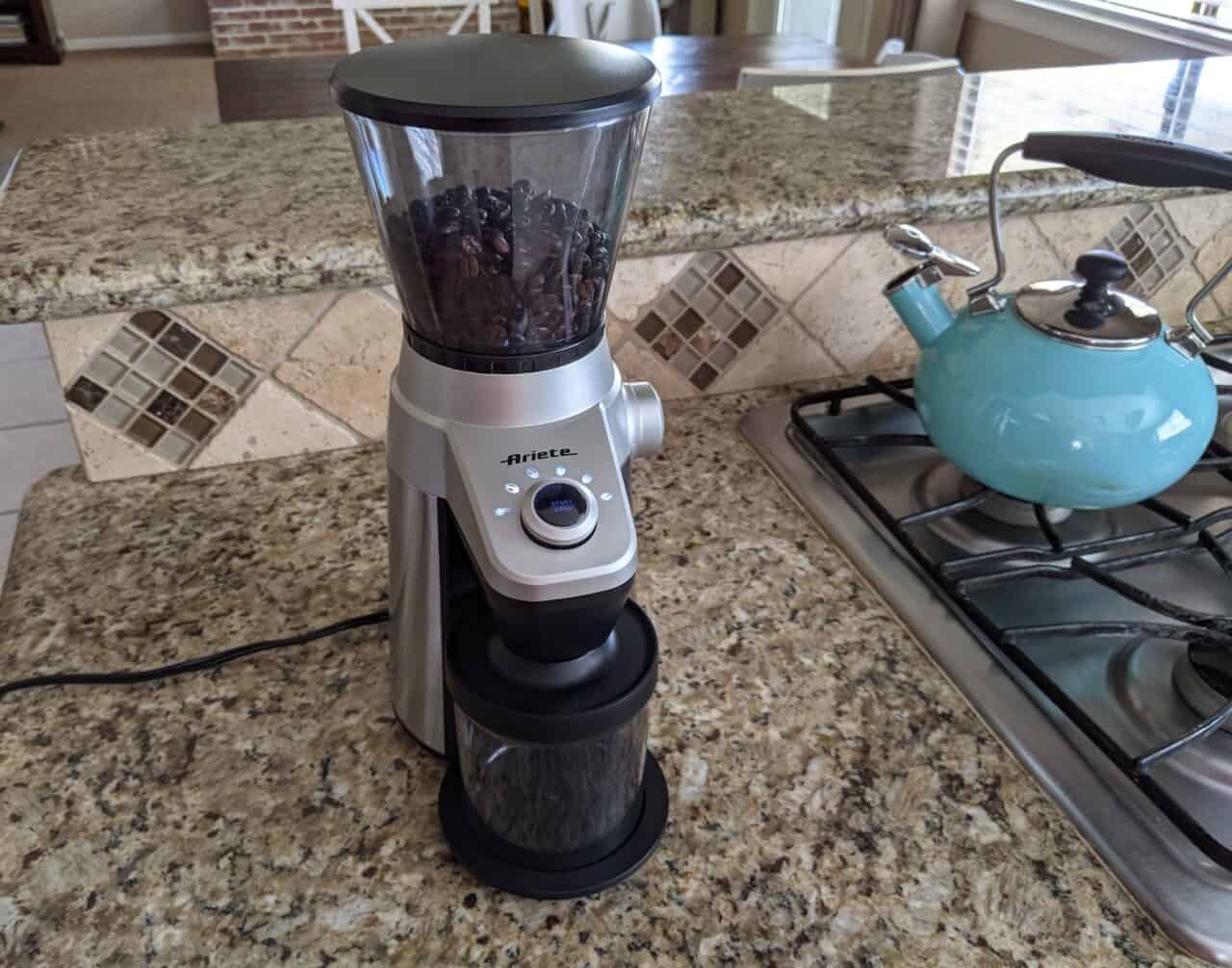 Burr coffee grinder