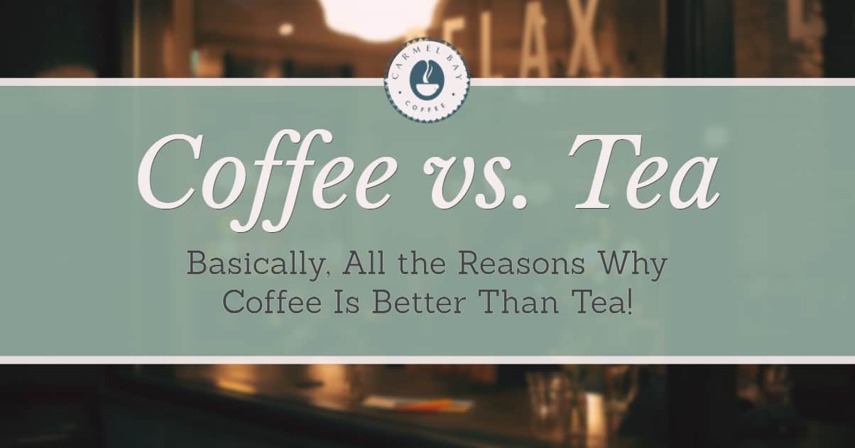 Coffee vs tea