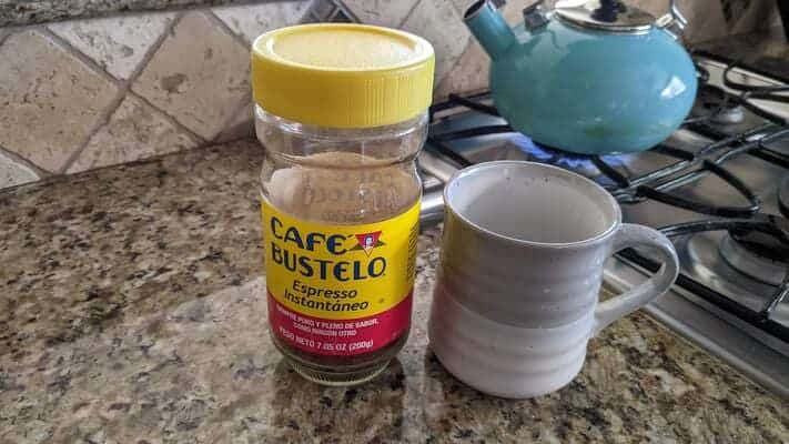 Jar of Instant coffee