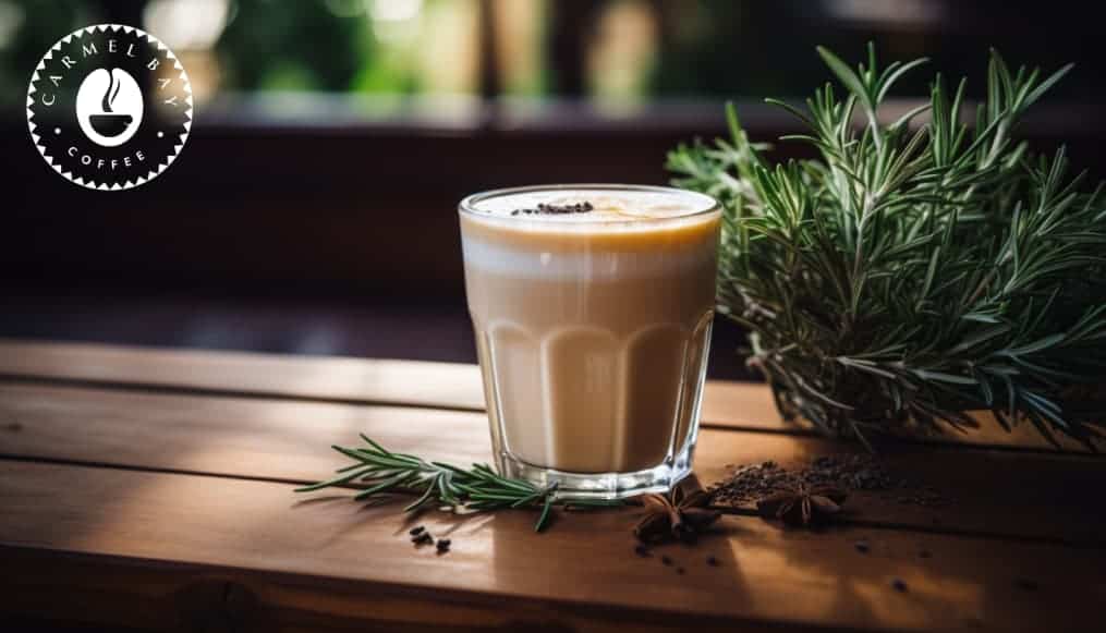 How to make a Rosemary Honey Latte coffee drink