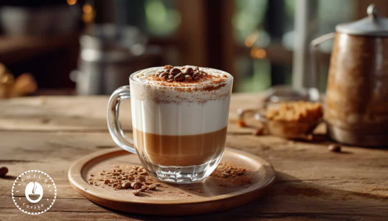 Cinnamon Coffee Cake Latte