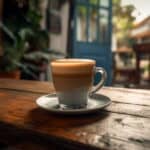 Spanish Café con Leche coffee