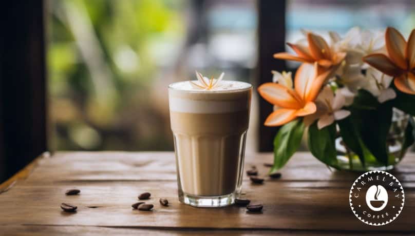 Vanilla Nutmeg Latte coffee